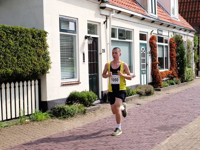 Daily jogs of a mile each for a full week- resulting experiences recounted