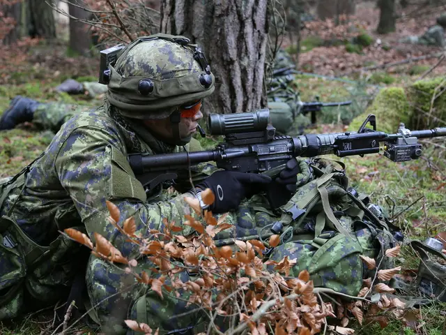 Human remains believed to be of an ex-soldier suspected of murdering his three daughters discovered...