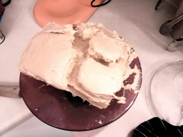 In this picture I can see the brown color surface and on it I see cream. On the top of this picture...